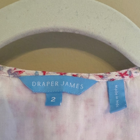 Draper James Pink Floral Mini Dress - Picture 2 of 7